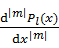 ルジャンドル多項式m階微分.png