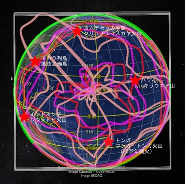ウイキペディア太平洋図